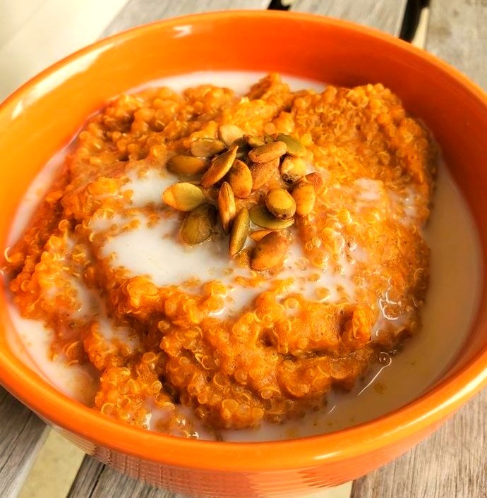Instant Pot Pumpkin Quinoa Porridge