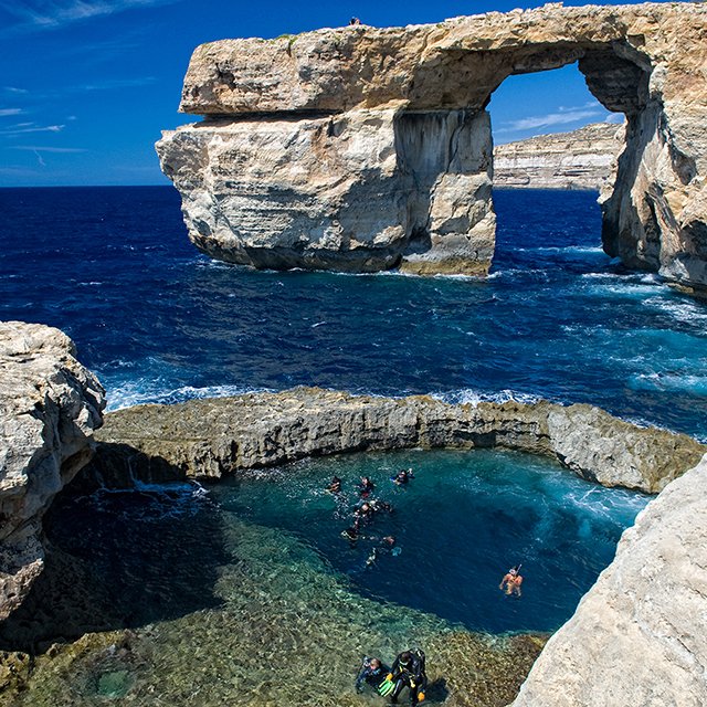Azure Window, Malta